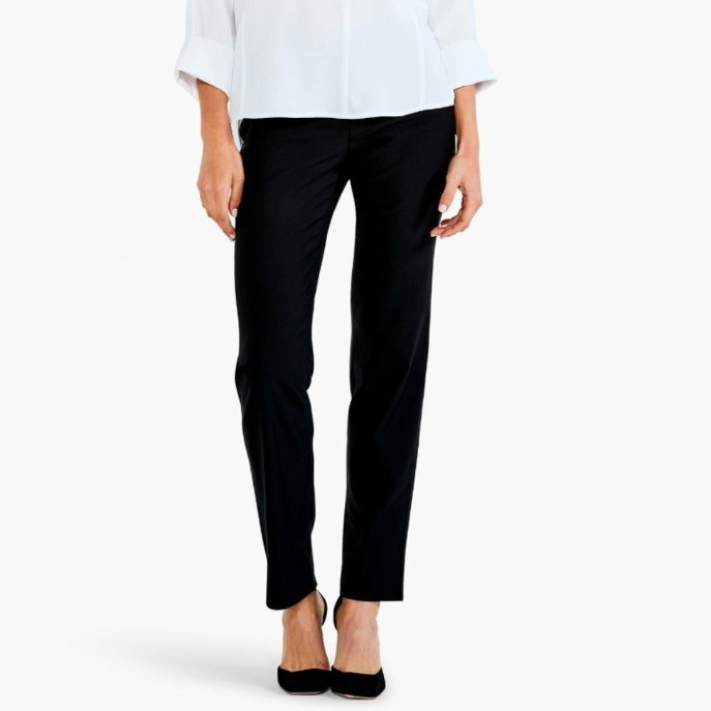 NWOT Nic+Zoe Wonderstretch Straight Pants in Black